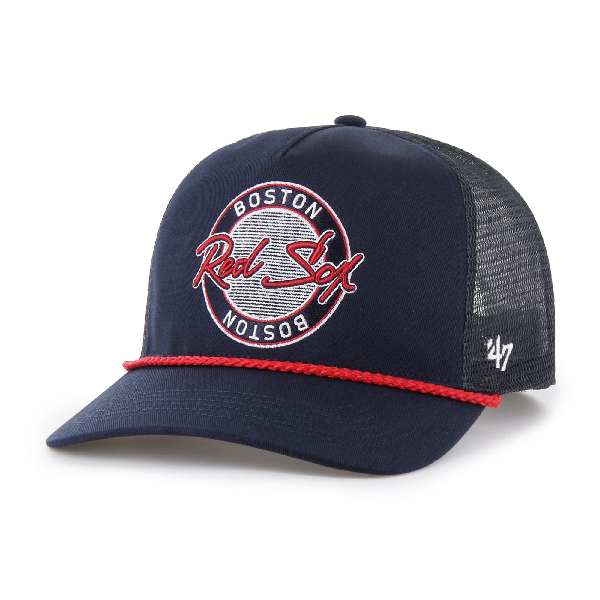 AXIS Boston Red Sox Navy Cap - Verstellbare Baseballkappe Aus 100% Baumwolle