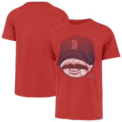 Payton Tolle Boston Red Sox '47 Mustache Franklin T-Shirt - Red