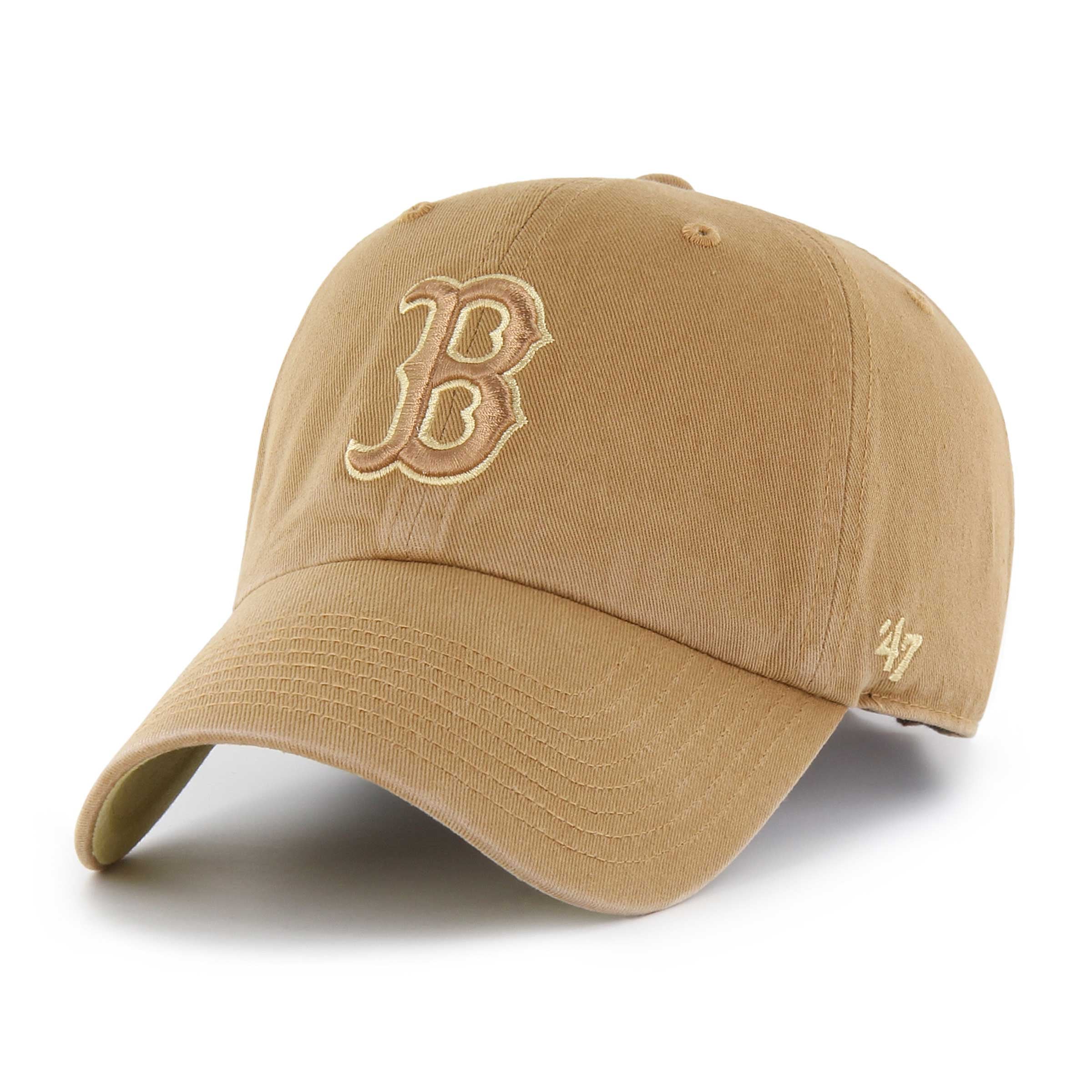 Casquette courbée bleue marine Boston Red Sox MLB Clean Up 47 Brand Casquette courbée bleue marine Boston Red Sox MLB Clean Up 47 Brand