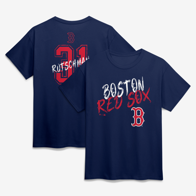 Adley Rutschman Boston Red Sox Hustle Name & Number T-Shirt - Navy