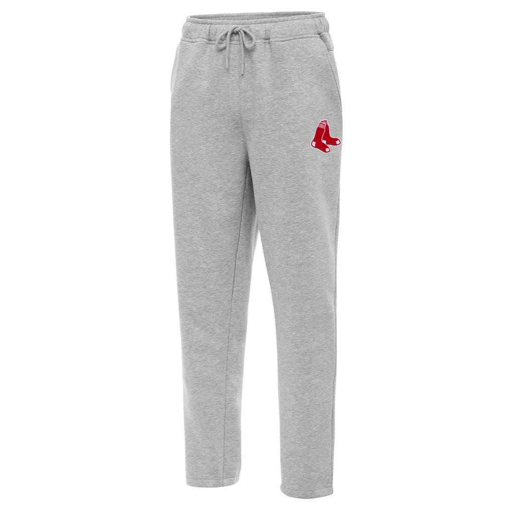  Boston Red Sox Antigua Victory Jogger Pants - Heather Gray