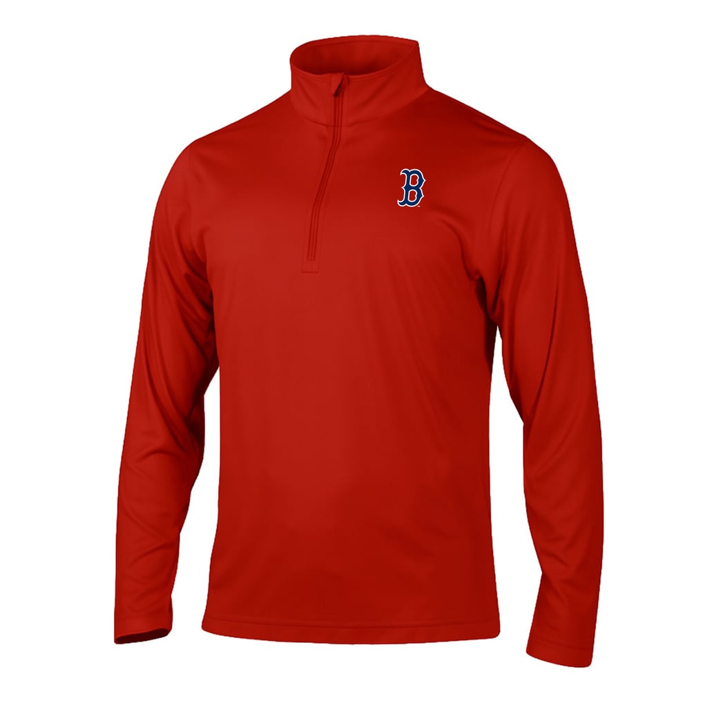 Boston Red Sox Columbia Fairway Break Quarter-Zip Pullover - Red