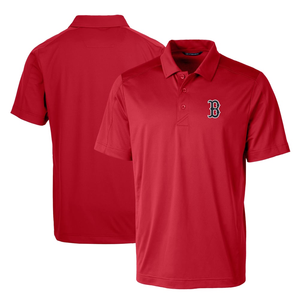 Boston Red Sox Cutter & Buck Prospect Textured Stretch Polo - Red