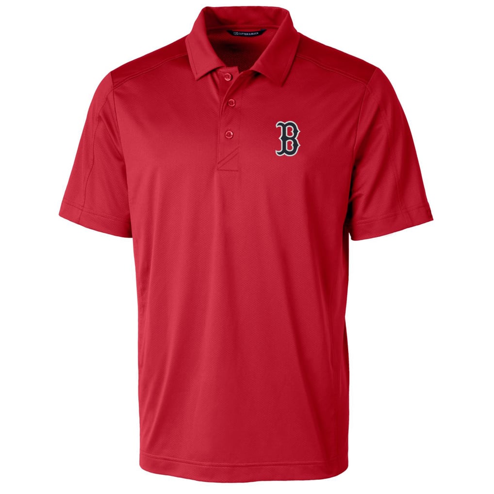 Boston Red Sox Cutter & Buck Prospect Textured Stretch Polo - Red