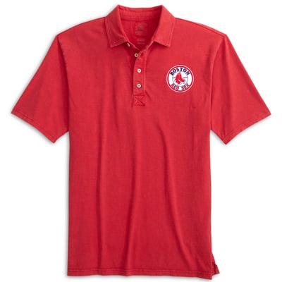 Boston Red Sox johnnie-O Coastal Wash Polo - Red