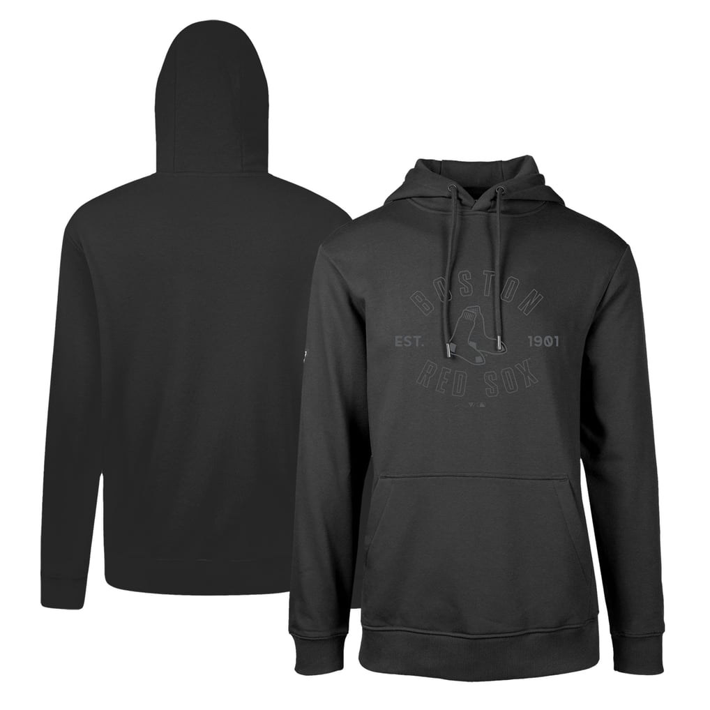  Boston Red Sox Levelwear Podium Abyssal Pullover Hoodie - Black