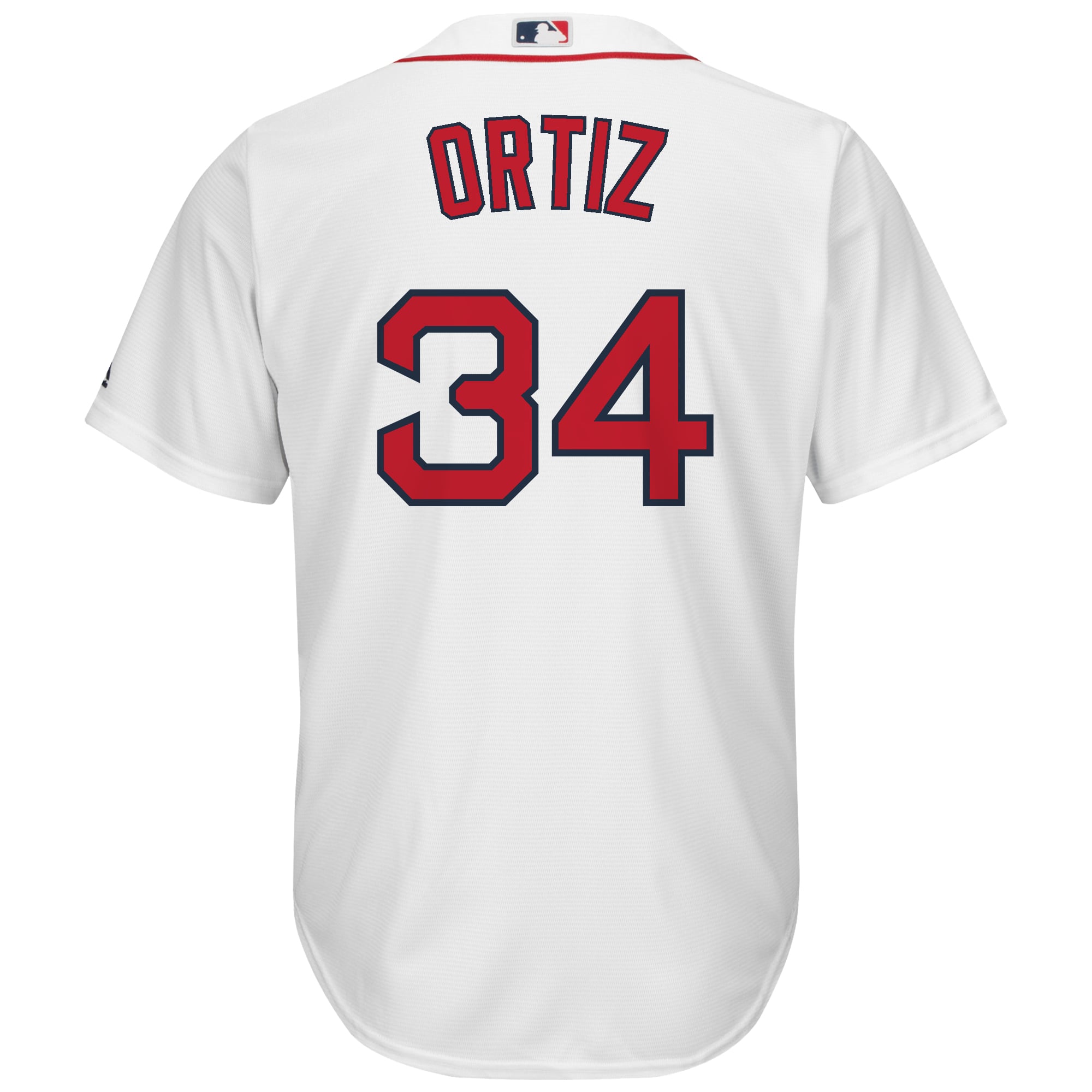 Men's Boston Red Sox David Ortiz Majestic Home White Official Cool