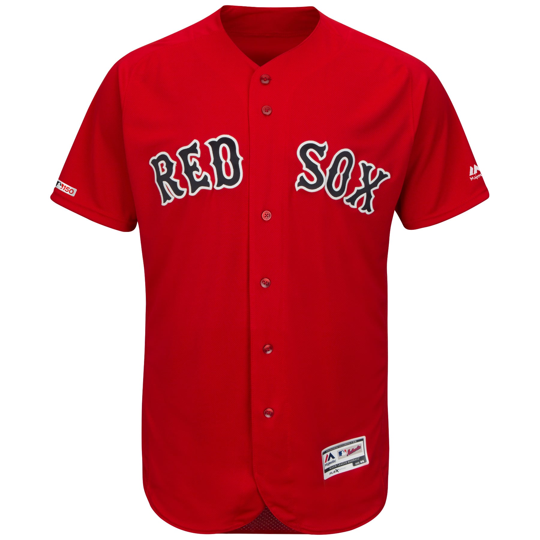 Men's Boston Red Sox Majestic Alternate Scarlet Flex Base