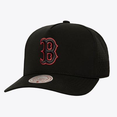  Boston Red Sox Mitchell & Ness Perfect Pop Pro Snapback Hat - Black