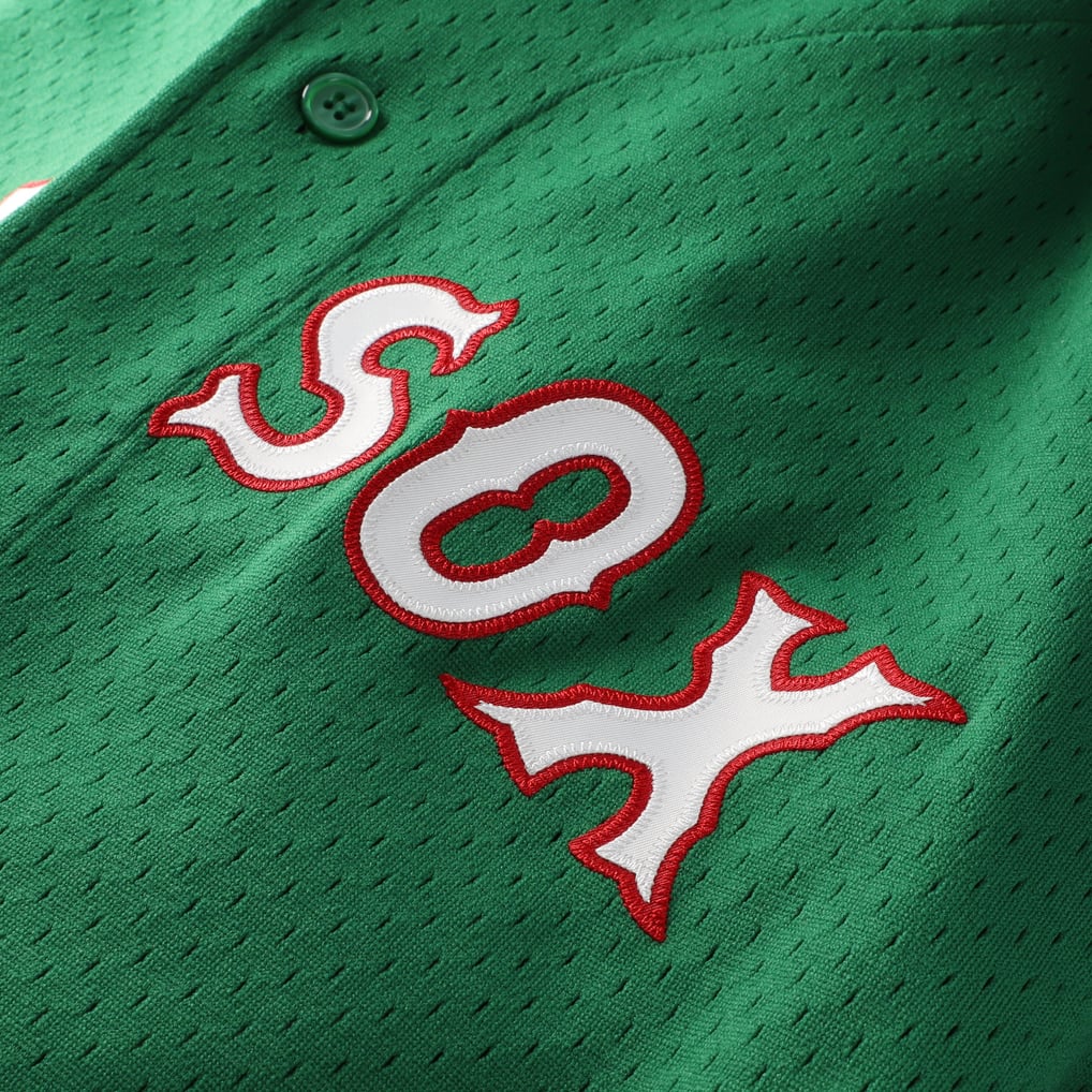 David Ortiz Boston Red Sox Mitchell & Ness Cooperstown Collection Mesh Batting Practice Jersey - Kelly Green