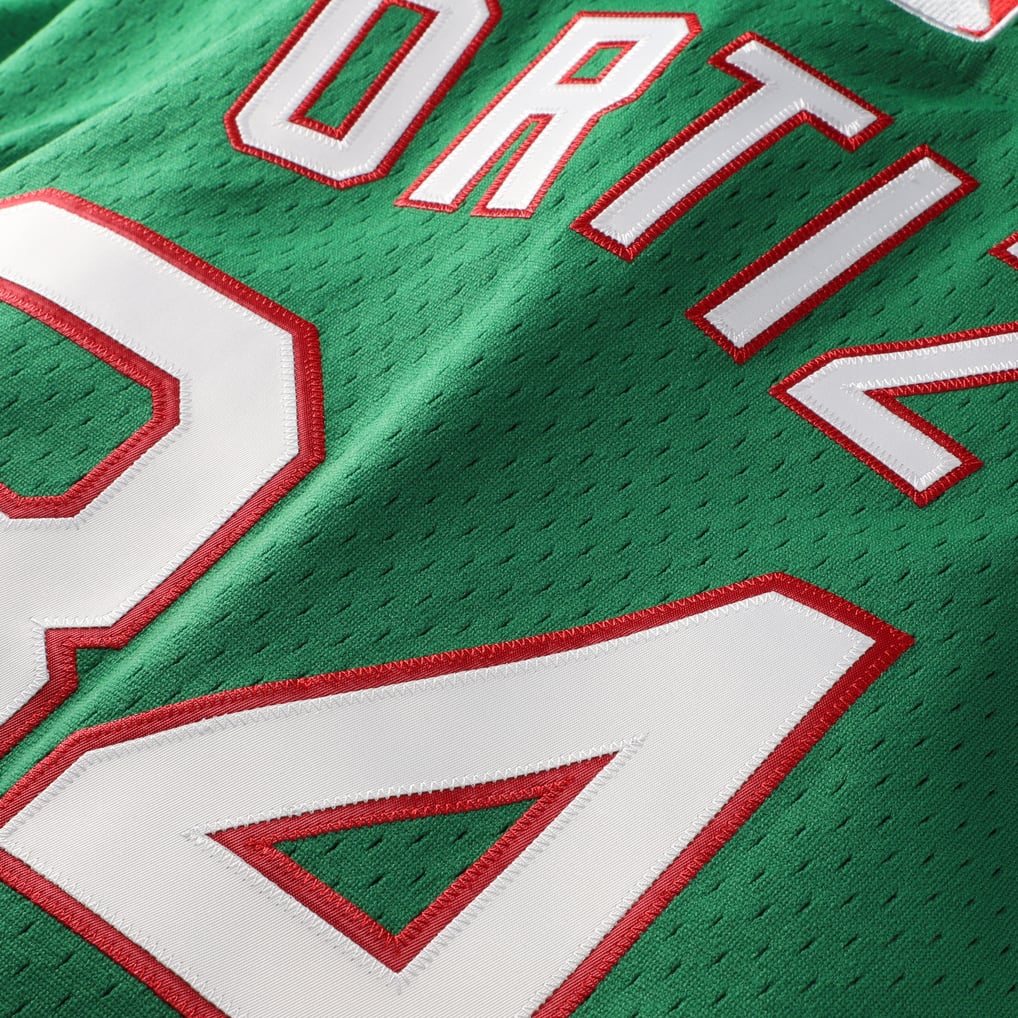 David Ortiz Boston Red Sox Mitchell & Ness Cooperstown Collection Mesh Batting Practice Jersey - Kelly Green