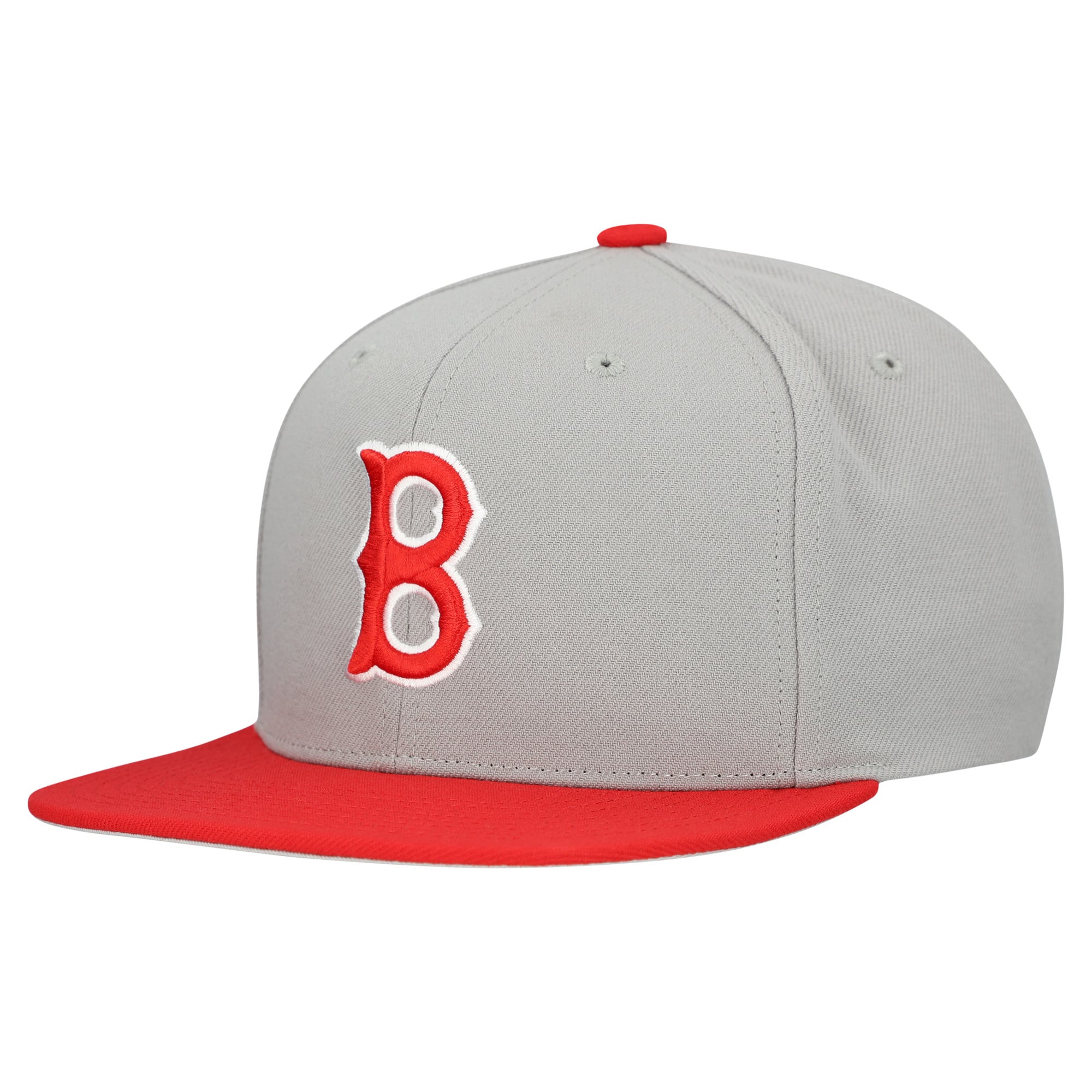 Men's Boston Red Sox Mitchell & Ness Gray Cooperstown Collection Basic ...
