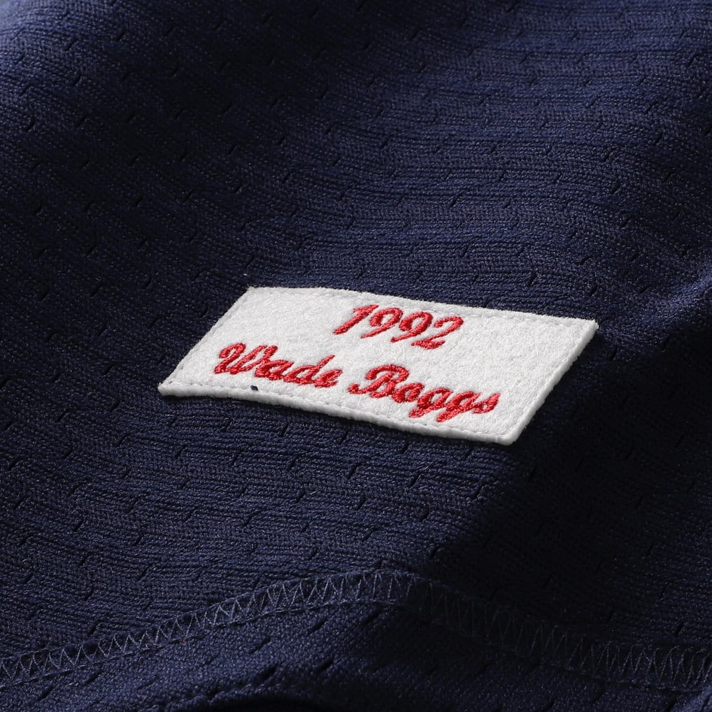 Wade Boggs Boston Red Sox Mitchell & Ness Authentic Batting Practice Jersey - Navy