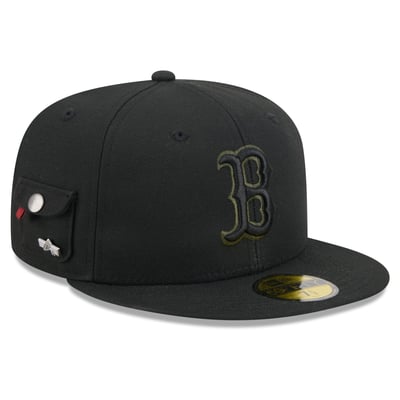 Boston Red Sox New Era 59FIFTY Fitted Hat - Black
