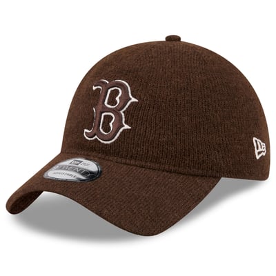  Boston Red Sox New Era Open Market Wool 9TWENTY Adjustable Hat - Brown