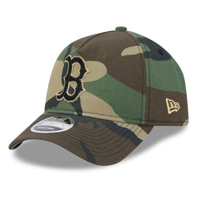 Boston Red Sox New Era A-Frame 9FORTY Adjustable Hat - Camo