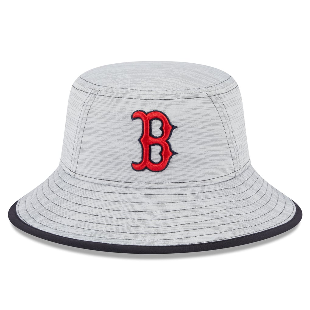  Boston Red Sox New Era Game Bucket Hat - Gray