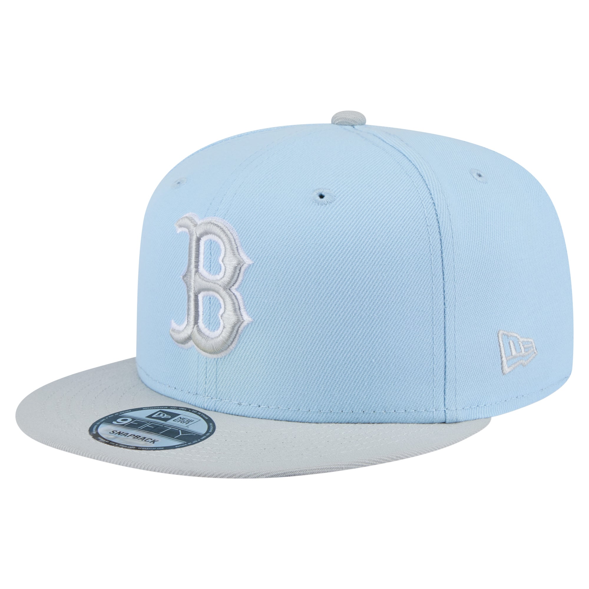 Men's Boston Red Sox New Era Light Blue/Gray 2-Tone Color Pack 9FIFTY ...