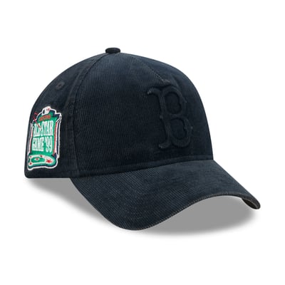 Boston Red Sox New Era 1999 All-Star Game Side Patch Tonal Corduroy 9FORTY A-Frame Adjustable Hat - Navy