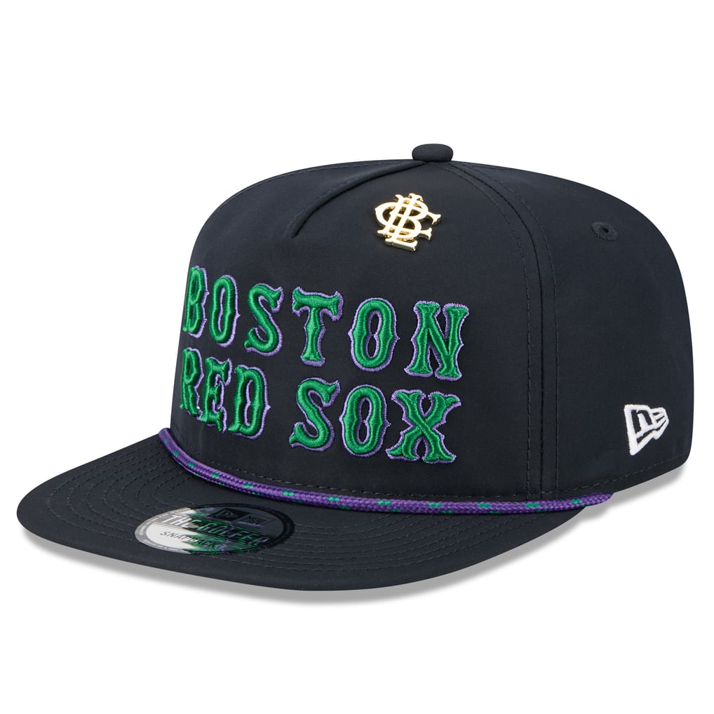  Boston Red Sox New Era 2025 Big League Chew Golfer Snapback Hat - Navy