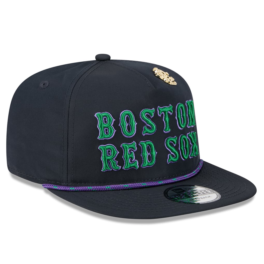  Boston Red Sox New Era 2025 Big League Chew Golfer Snapback Hat - Navy