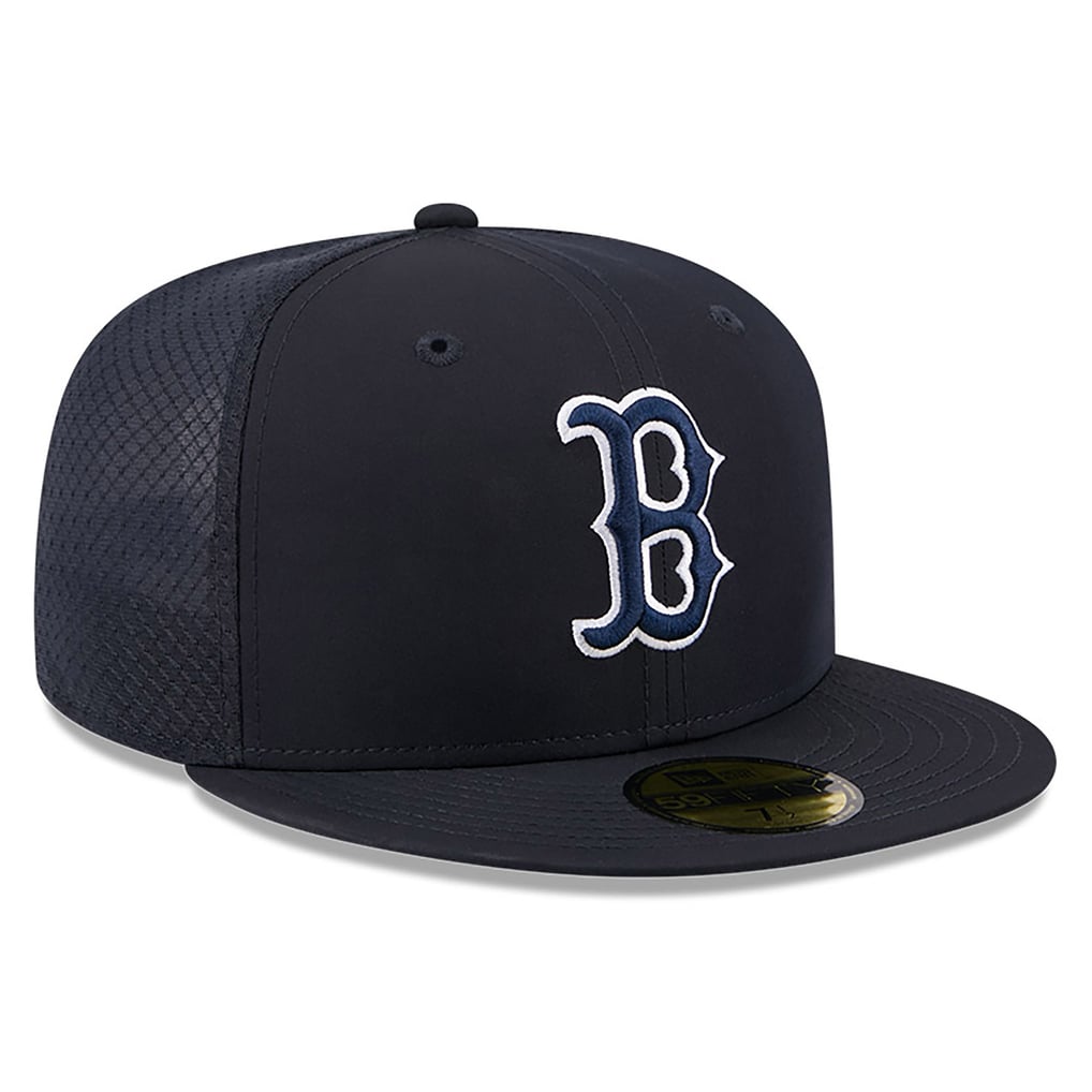 Boston Red Sox New Era 2026 Batting Practice 59FIFTY Fitted Hat - Navy