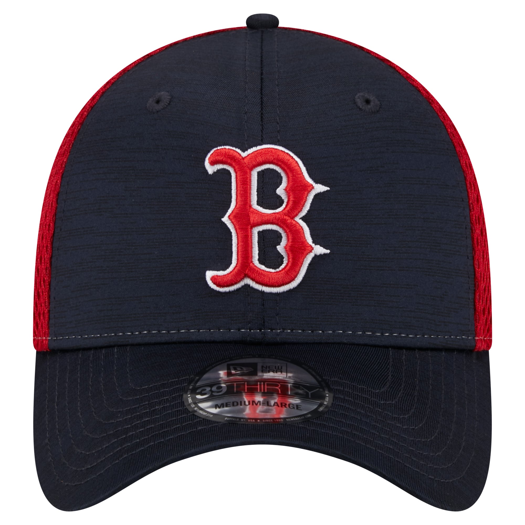 Casquette New Era 39thirty Boston Red Sox - Coupe Stretch élastique, Dos Fermé - Style Décontracté Pour Supporters MLB - 8