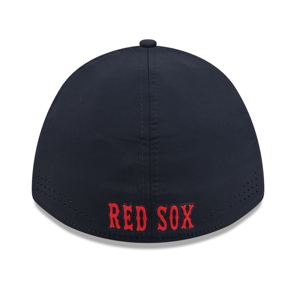 Boston Red Sox New Era Tonal 39THIRTY A-Frame Flex Hat - Navy