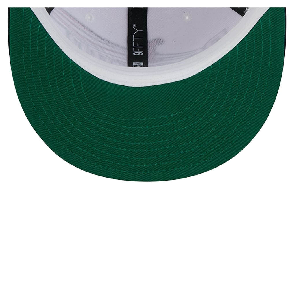 Boston Red Sox New Era Retro Sweep 9FIFTY Snapback Hat - White