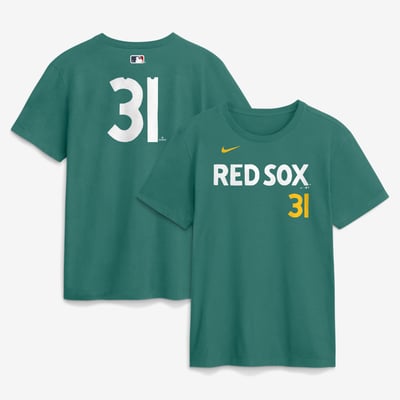 Adley Rutschman Boston Red Sox Nike City Connect Name & Number T-Shirt - Green