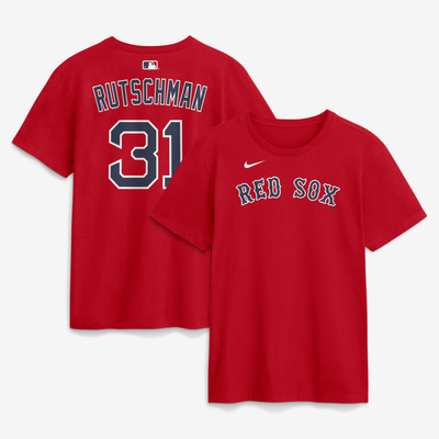 Adley Rutschman Boston Red Sox Nike Name & Number T-Shirt - Red