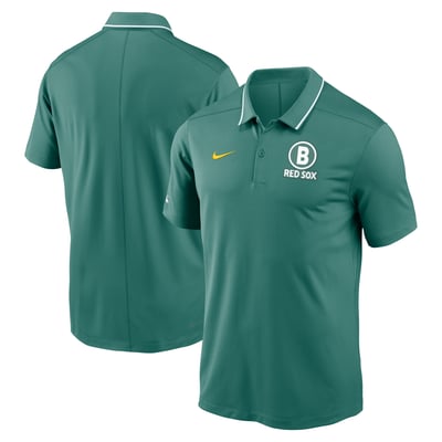  Boston Red Sox Nike Authentic Collection City Connect Victory Dri-FIT Polo - Green