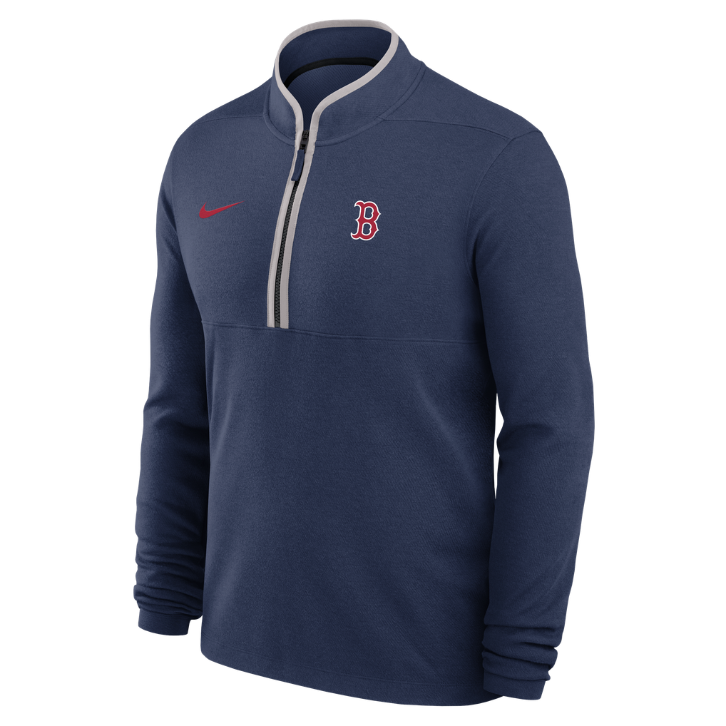 Boston Red Sox Nike Dri-FIT Victory Half-Zip Pullover - Navy