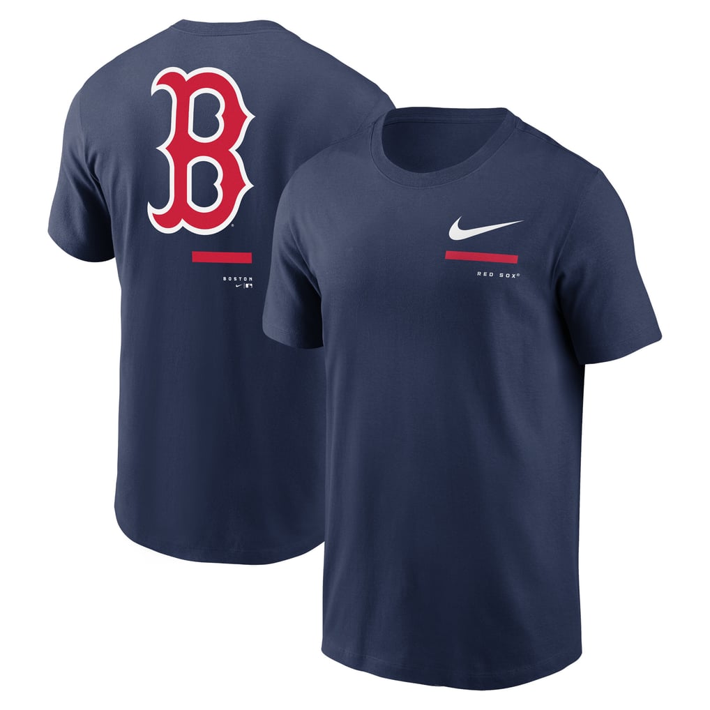 Boston Red Sox Nike Over the Shoulder T-Shirt - Navy