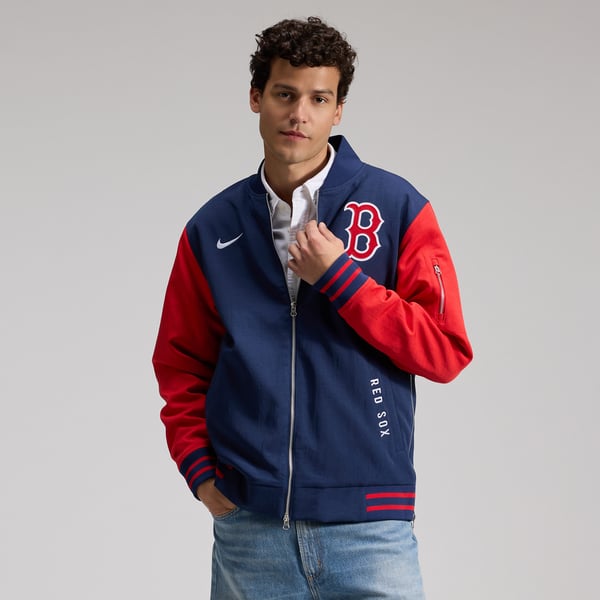 Boston Red Sox Nike Authentic Collection Dugout Relaxed Full-Zip 