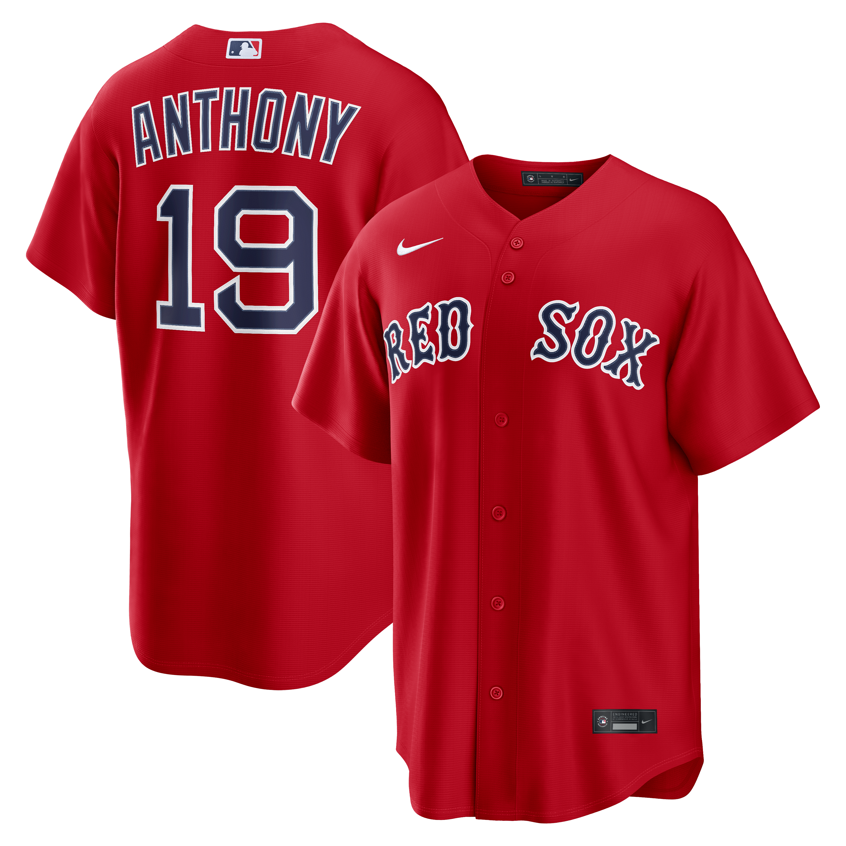 Roman Anthony Boston Red Sox Alternate Replica Jersey Red