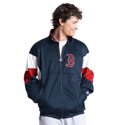 Boston Red Sox Starter Legacy Full-Zip Track Jacket - Navy