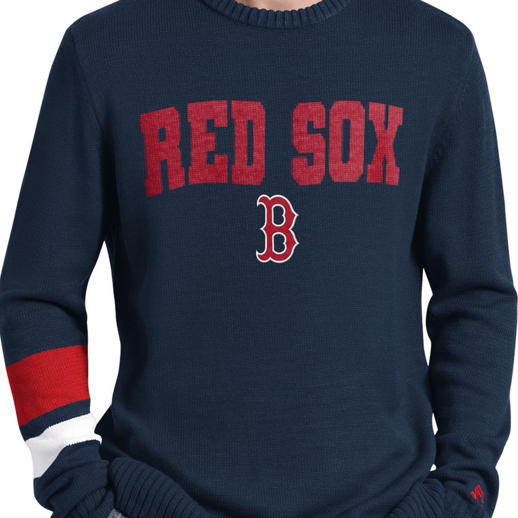  Boston Red Sox Starter Retro Bowl Sweater - Navy
