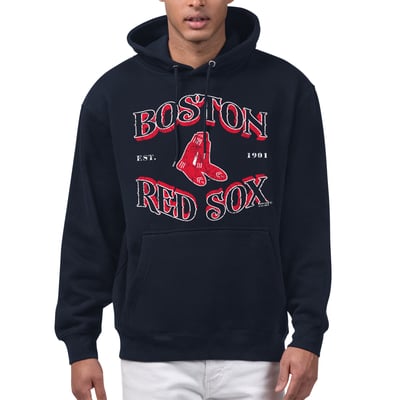  Boston Red Sox Starter Take Me Out Fleece Hoodie - Navy