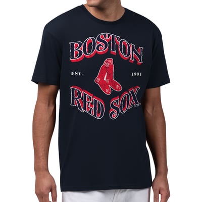  Boston Red Sox Starter Take Me Out T-Shirt - Navy