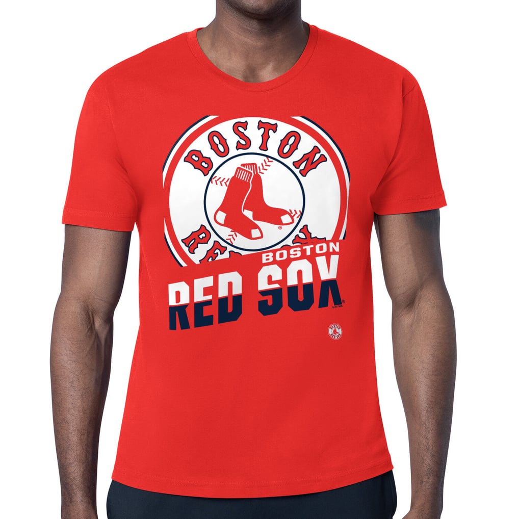  Boston Red Sox Starter Logo Zoom T-Shirt - Red