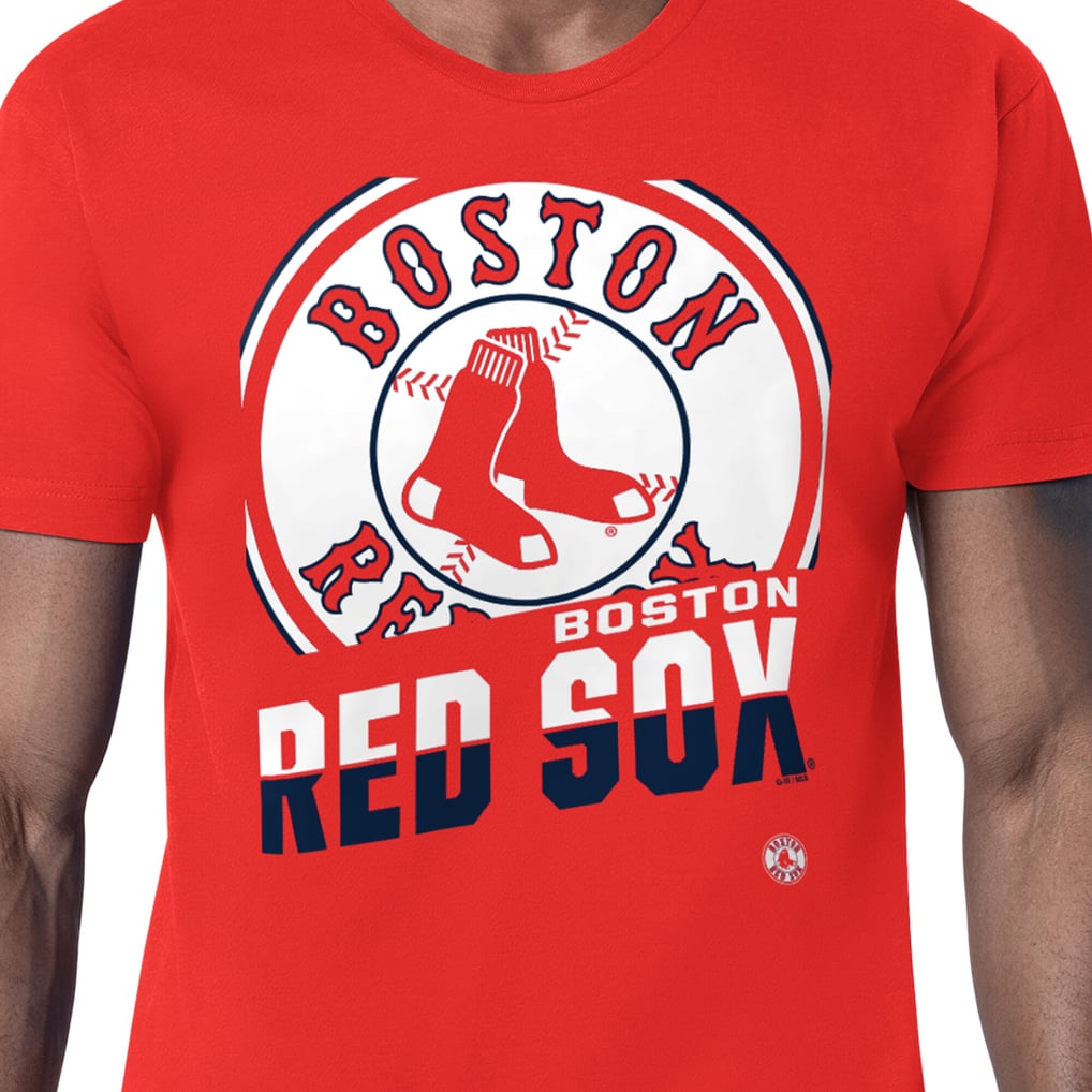  Boston Red Sox Starter Logo Zoom T-Shirt - Red