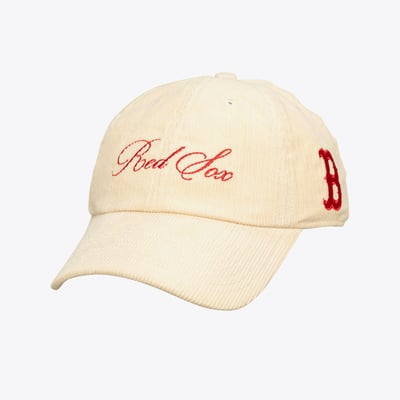  Boston Red Sox Mitchell & Ness Heritage Hues Strapback Hat - Cream