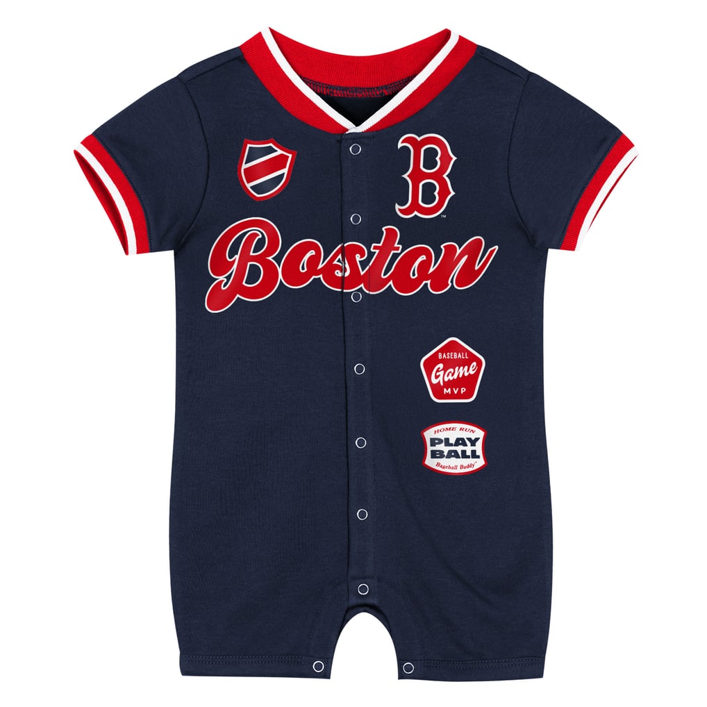 Boston Red Sox Outerstuff Newborn Pinch Romper - Navy