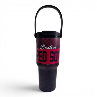 Boston Red Sox Pegasus 24oz. Speckled Gradient Stainless Steel Dual Top Water Bottle
