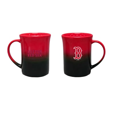 Boston Red Sox The Memory Company Two-Pack 15oz. Ceramic Ombre Mug Set