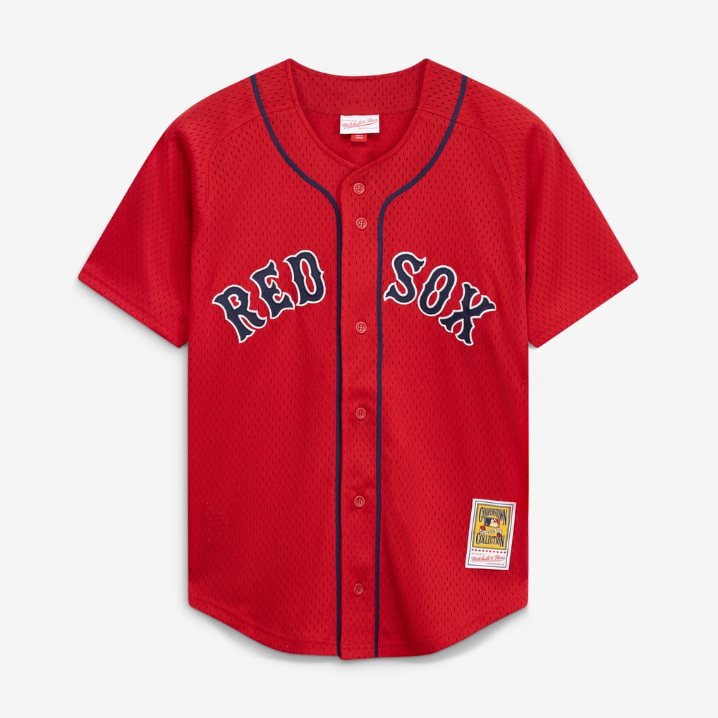 David Ortiz Boston Red Sox Mitchell & Ness Toddler Cooperstown Collection Mesh Batting Practice Jersey - Red