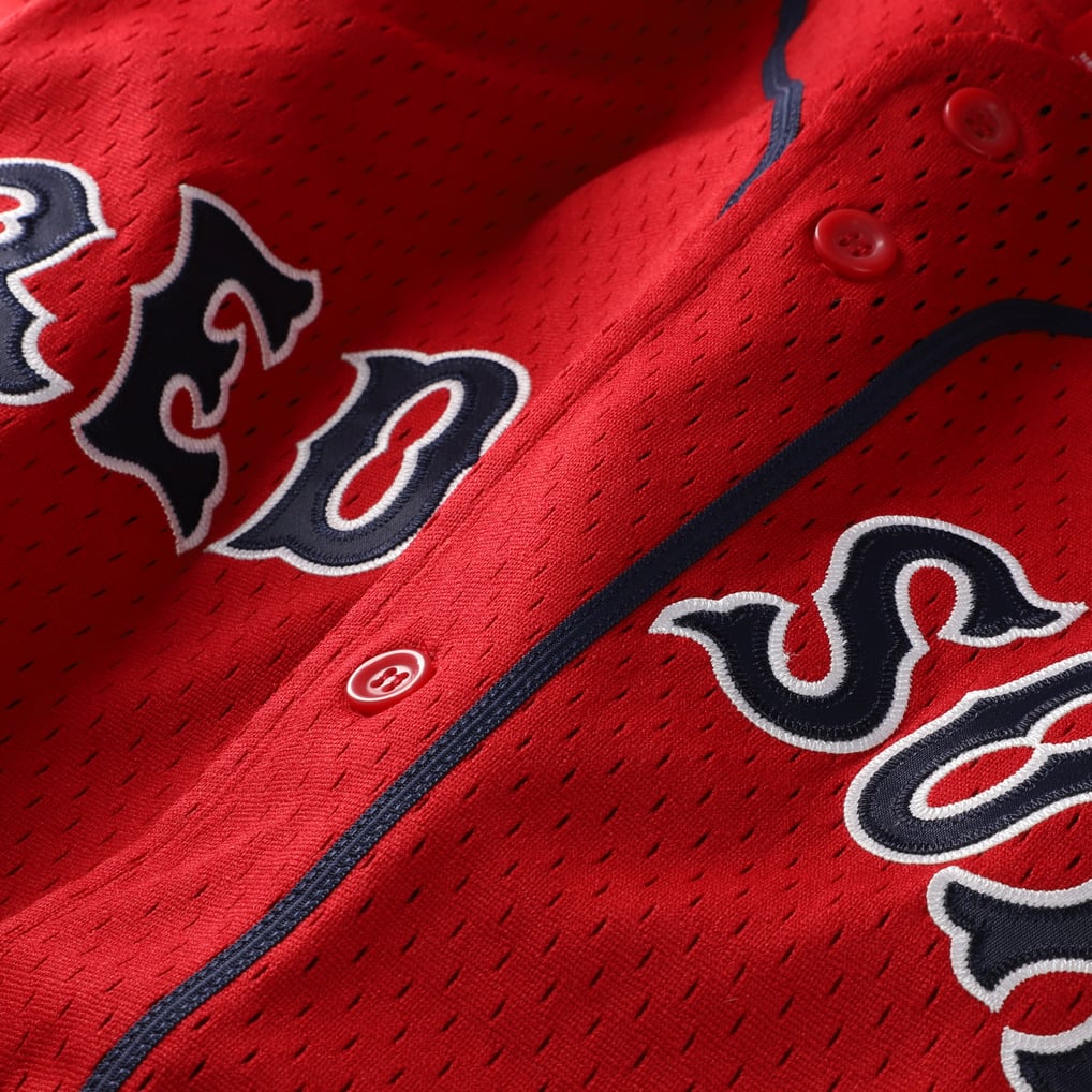 David Ortiz Boston Red Sox Mitchell & Ness Toddler Cooperstown Collection Mesh Batting Practice Jersey - Red