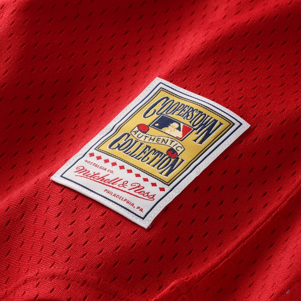 David Ortiz Boston Red Sox Mitchell & Ness Toddler Cooperstown Collection Mesh Batting Practice Jersey - Red