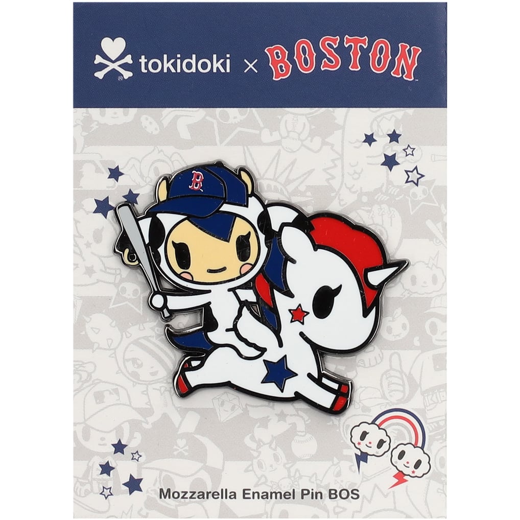 Tokidoki Pin Boston Red Sox tokidoki Mozzarella Enamel Pin